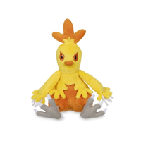 Officiële Pokemon center knuffel Pokemon fit Combusken 16cm 